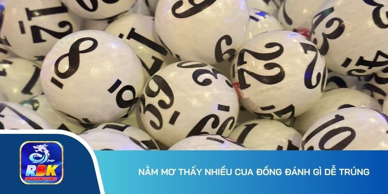 Nằm Mơ Thấy Nhiều Cua Đồng - Gợi Ý Bộ Số May Mắn