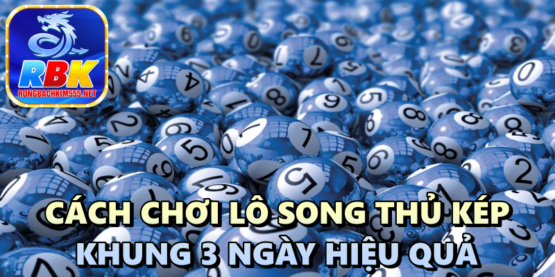 Lô Song Thủ Kép Khung 3 Ngày Và Bí Quyết Thắng Lớn